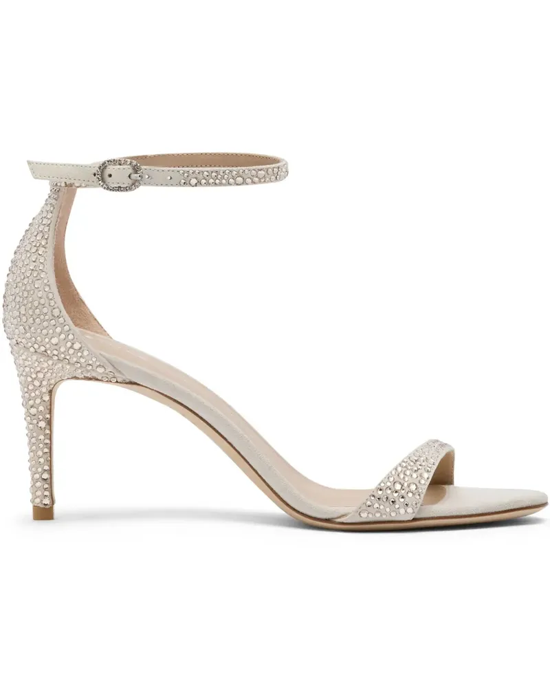 Stuart Weitzman Nudist Sandalen 75mm - Weiß Weiß