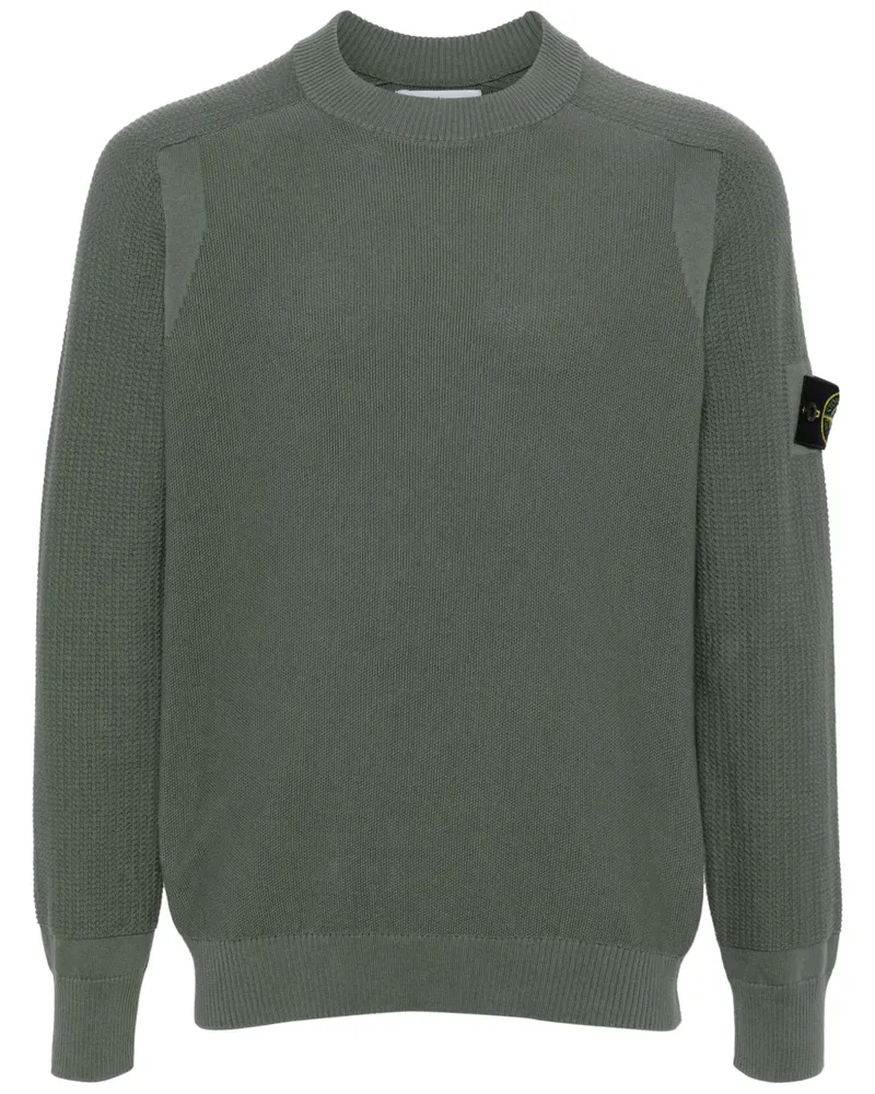 Stone Island Pullover mit Kompass - Grün Grün