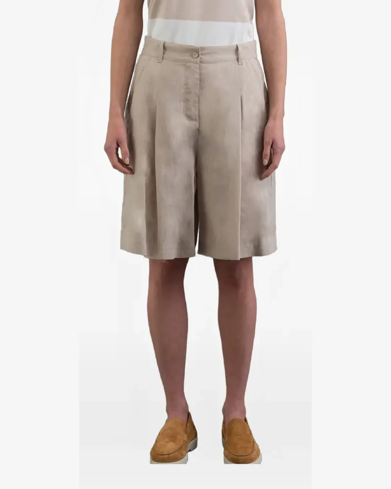 MOORER IVANA-J-GLX shorts - Nude Nude