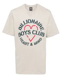 Billionaire Boys Club T-Shirt mit grafischem Print Grau