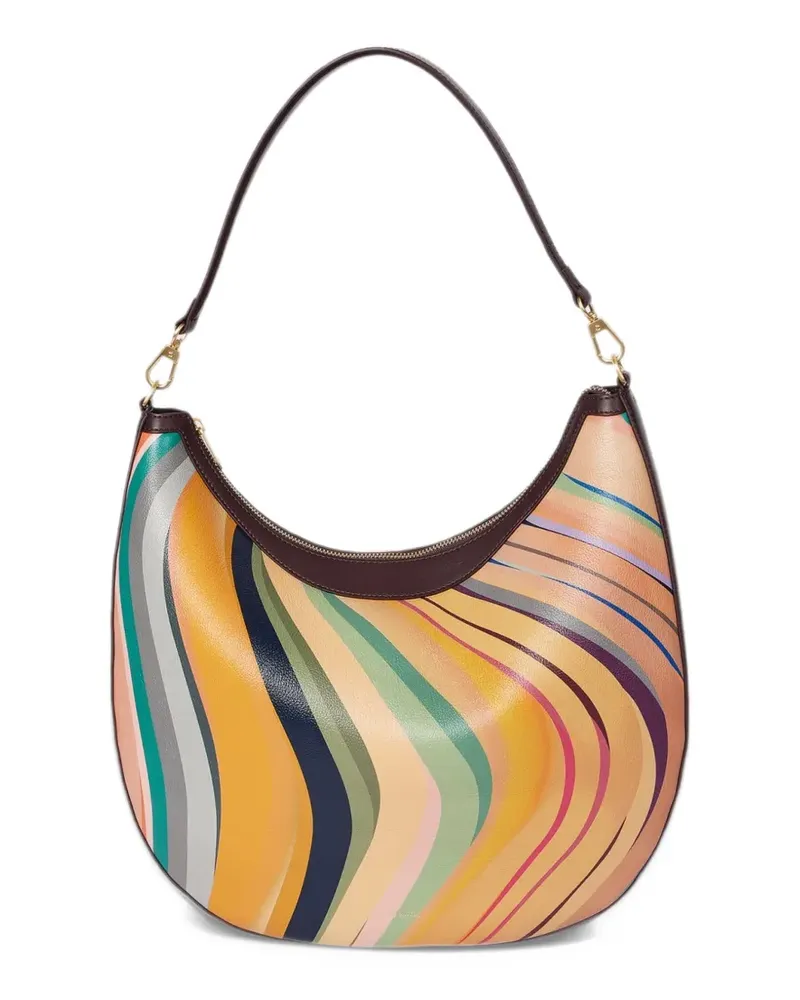 Paul Smith Dusky Swirl Schultertasche - Orange Orange
