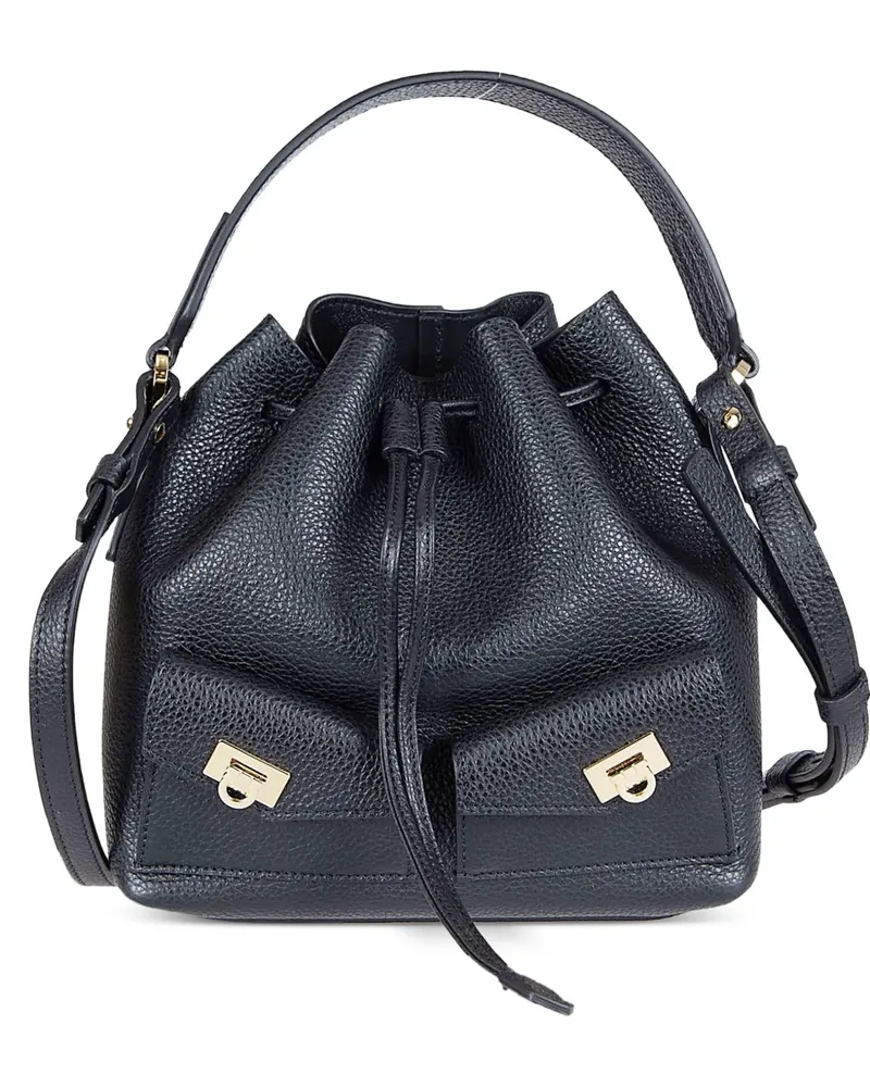 Ferragamo multi-pocket bucket bag - Schwarz Schwarz