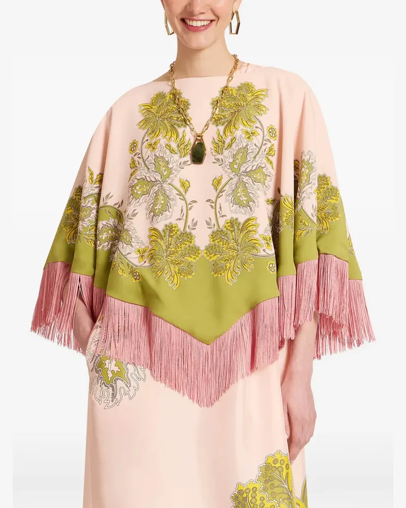La DoubleJ Mini-Poncho - Rosa Rosa