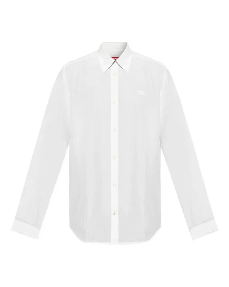 Diesel logo-detail shirt - Weiß Weiß