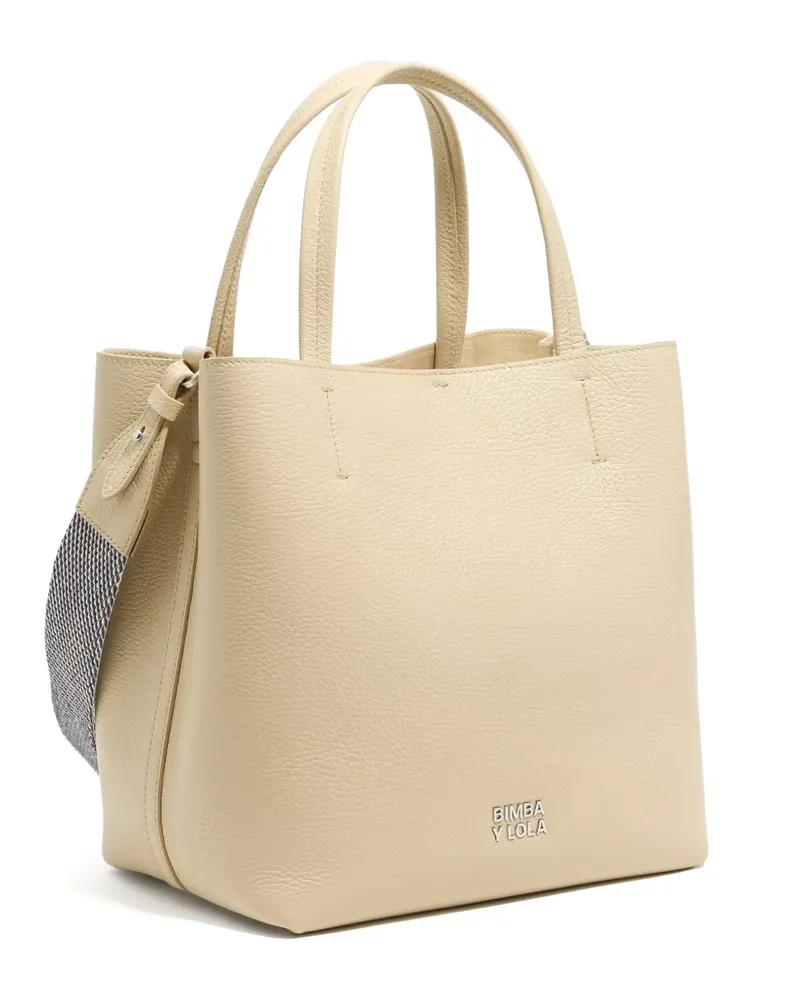 BIMBA Y LOLA Handtasche aus Leder - Nude Nude
