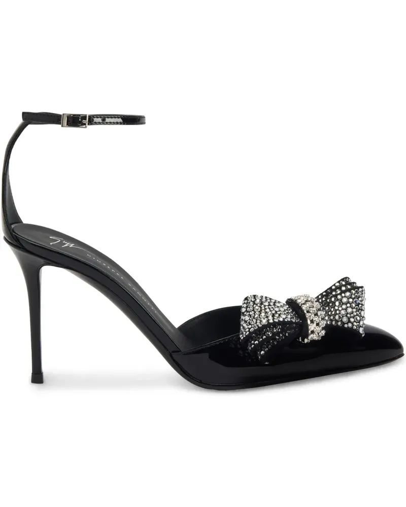 Giuseppe Zanotti Mahrtina Sandalen 90mm - Schwarz Schwarz