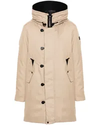 Peuterey Parka mit Logo-Patch Nude