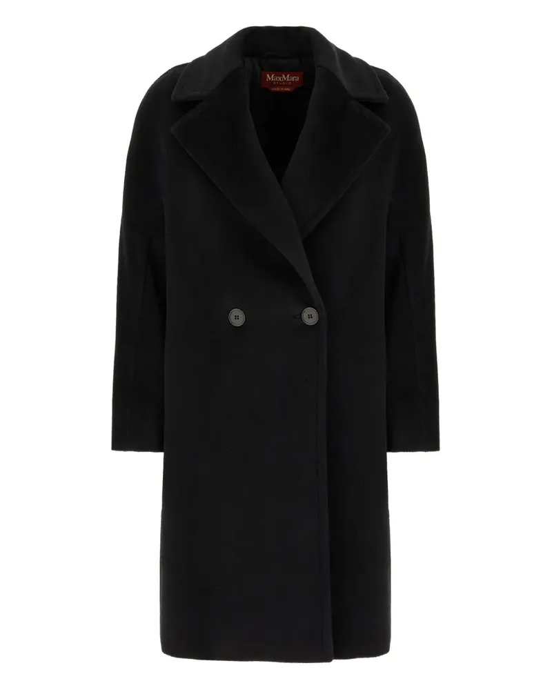 Max Mara Tokio double-breasted coat - Schwarz Schwarz