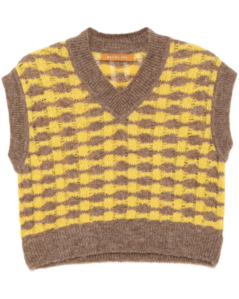 REJINA PYO Jamie Pullover - Gelb Gelb