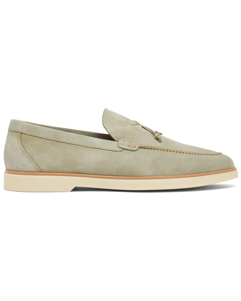 Magnanni Loafer aus Wildleder - Grün Grün