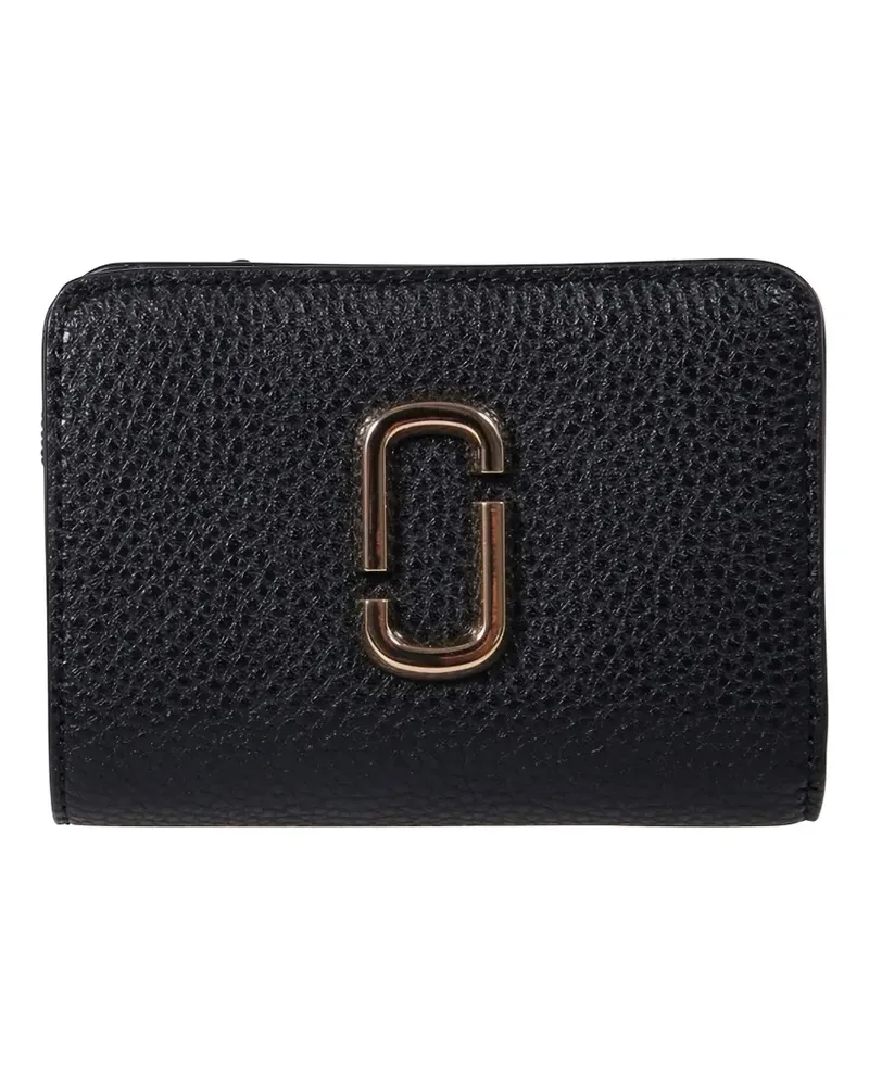 Marc Jacobs logo-plaque wallet - Schwarz Schwarz