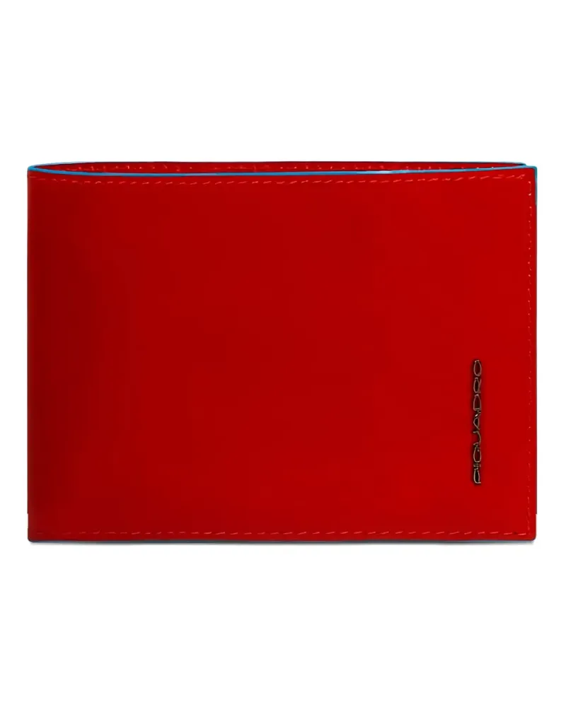 Piquadro logo-lettering wallet - Rot Rot