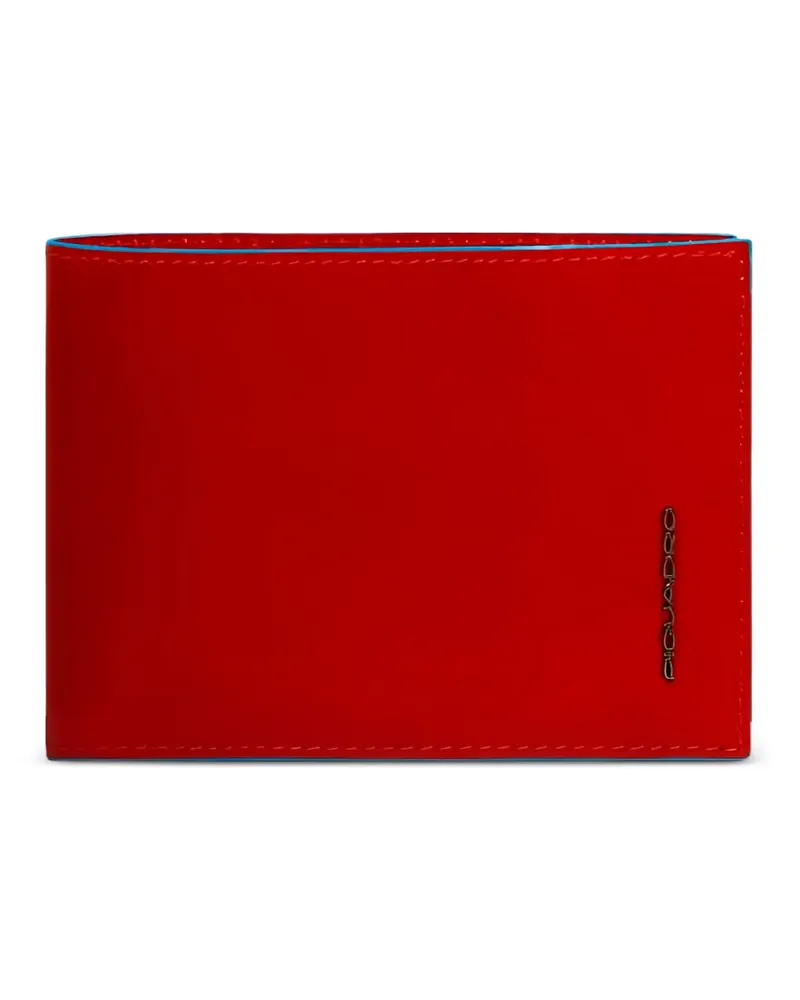 Piquadro logo-lettering wallet - Rot Rot