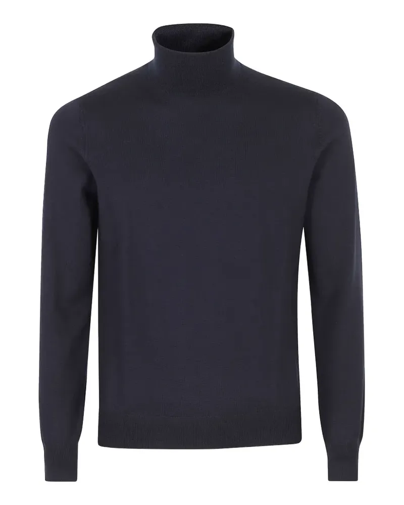 Tagliatore Miles Pullover mit Rollkragen - Blau Blau