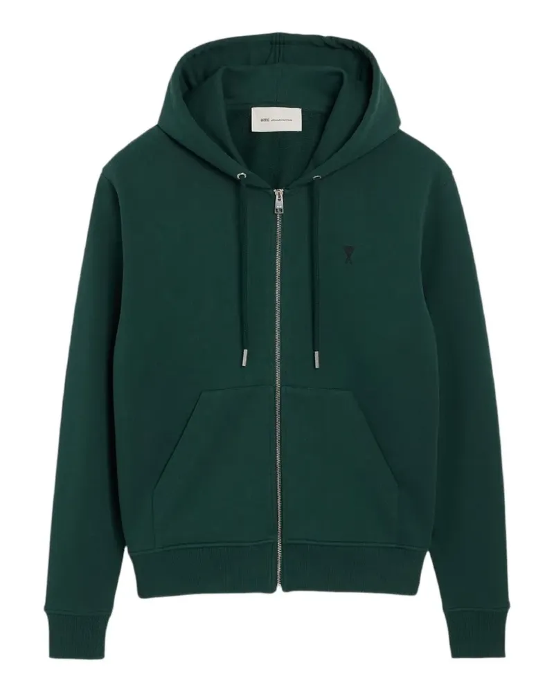 AMI Paris Ami de Coeur Kapuzenjacke - Grün Grün