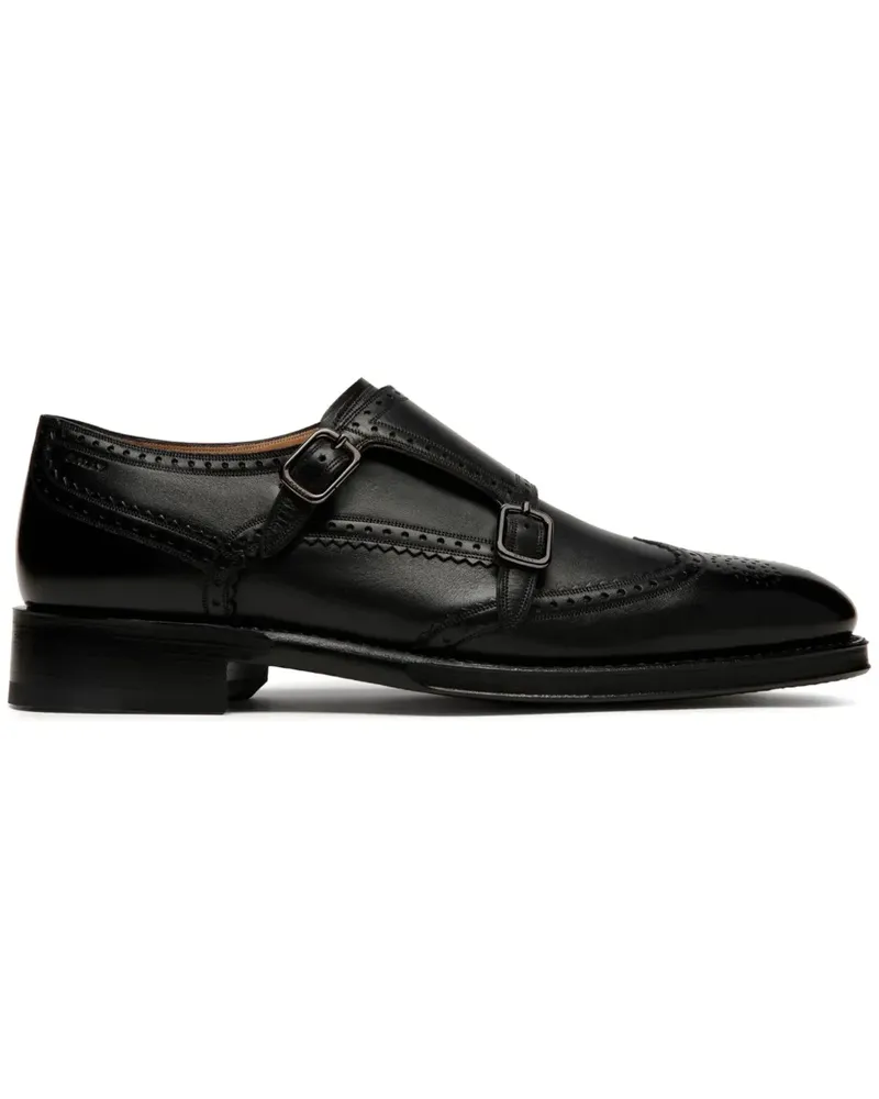 Bally Scribe Un Monk-Schuhe - Schwarz Schwarz