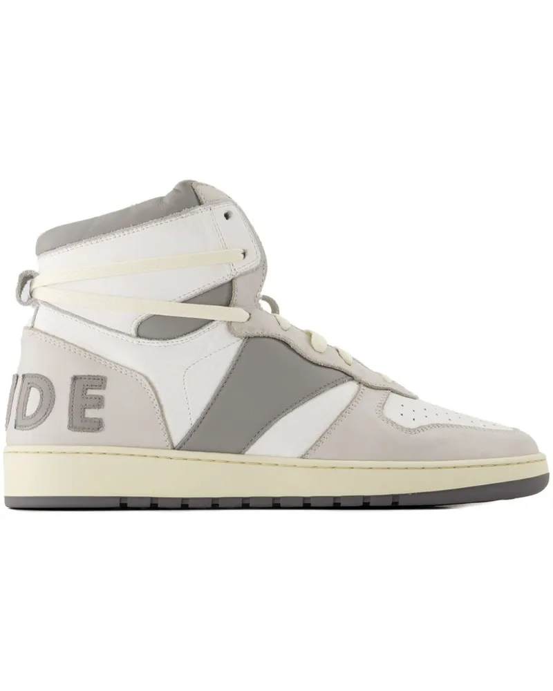 RHUDE Sneakers mit Logo-Patch - Weiß Weiß
