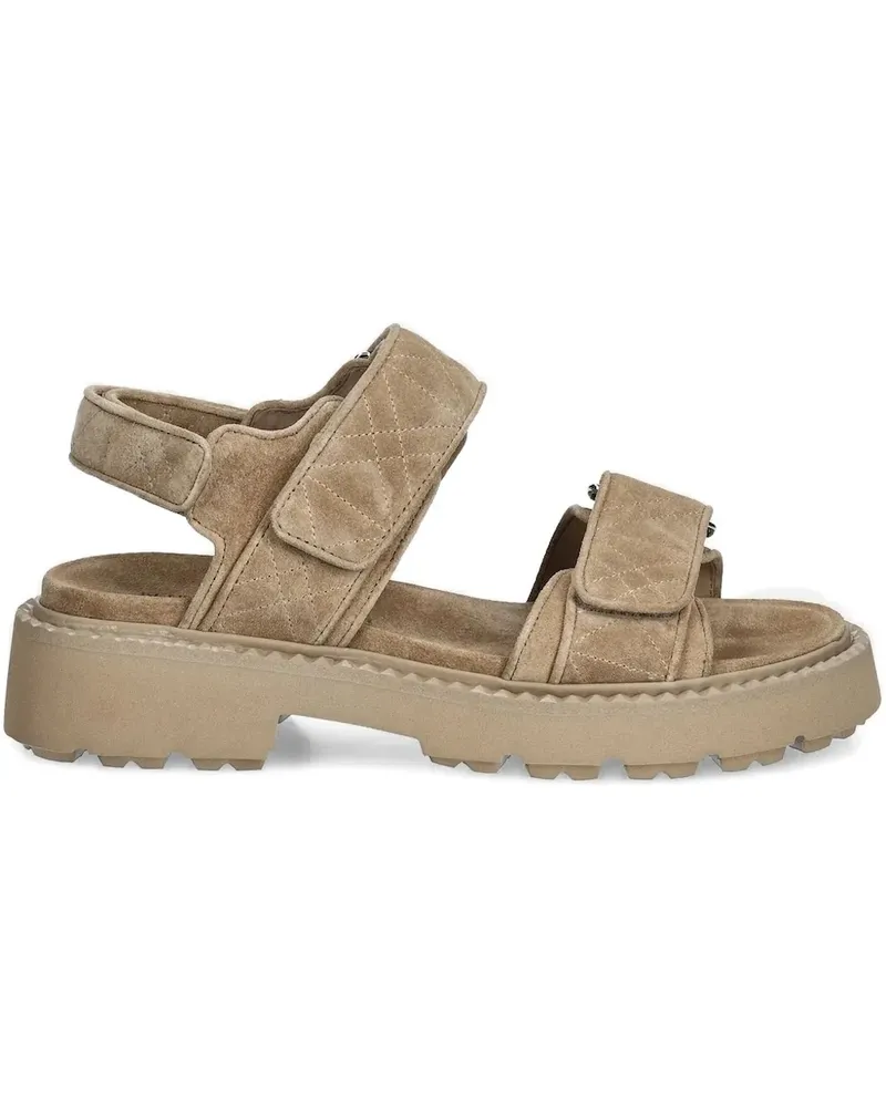 Kennel & Schmenger Sandalen mit gepolstertem Riemen - Nude Nude