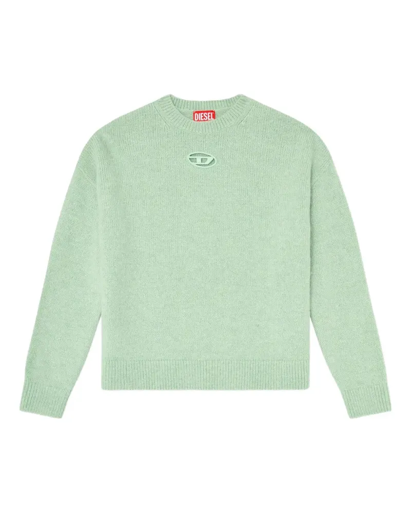 Diesel jumper in wool and alpaca blend - Grün Grün