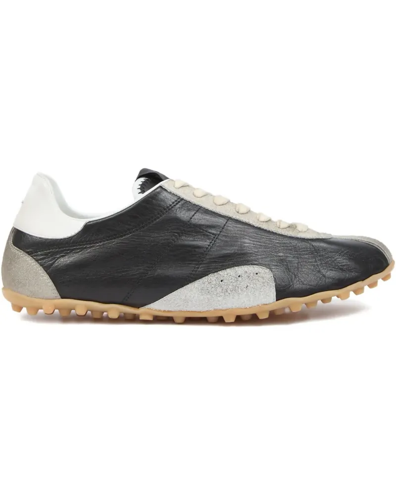 Maison Margiela Sneakers aus Leder - Schwarz Schwarz