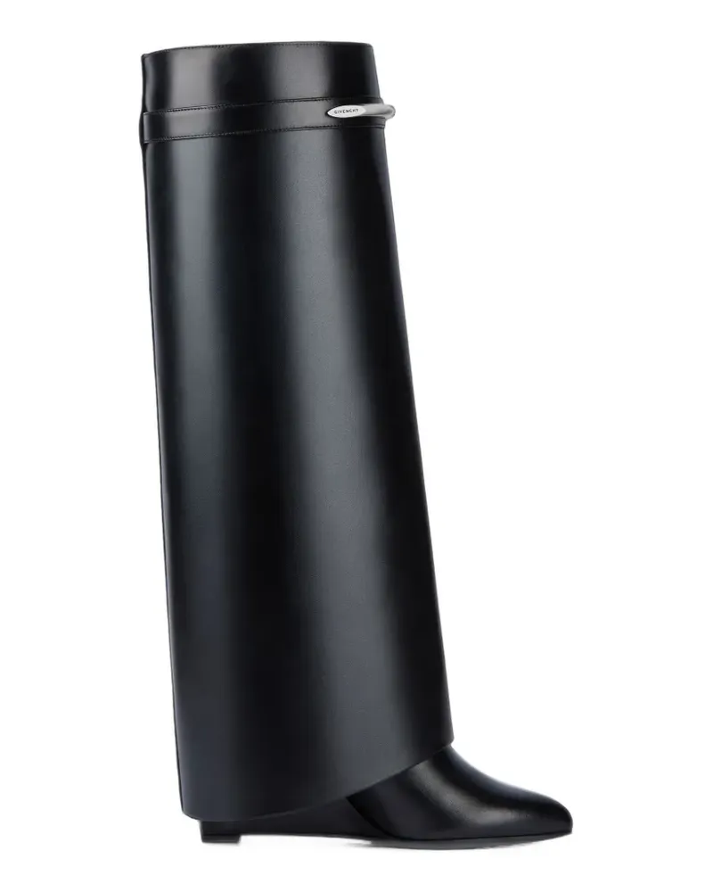 Givenchy Shark Pinch Stiefel mit mandelförmiger Kappe - Schwarz Schwarz