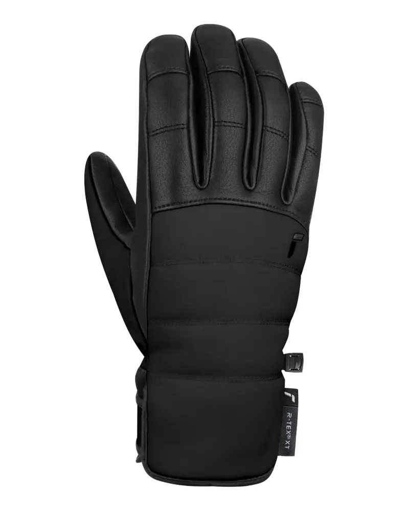 Reusch topstitched gloves - Schwarz Schwarz