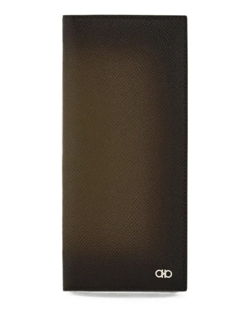 Ferragamo Gancini organizer wallet - Grün Grün