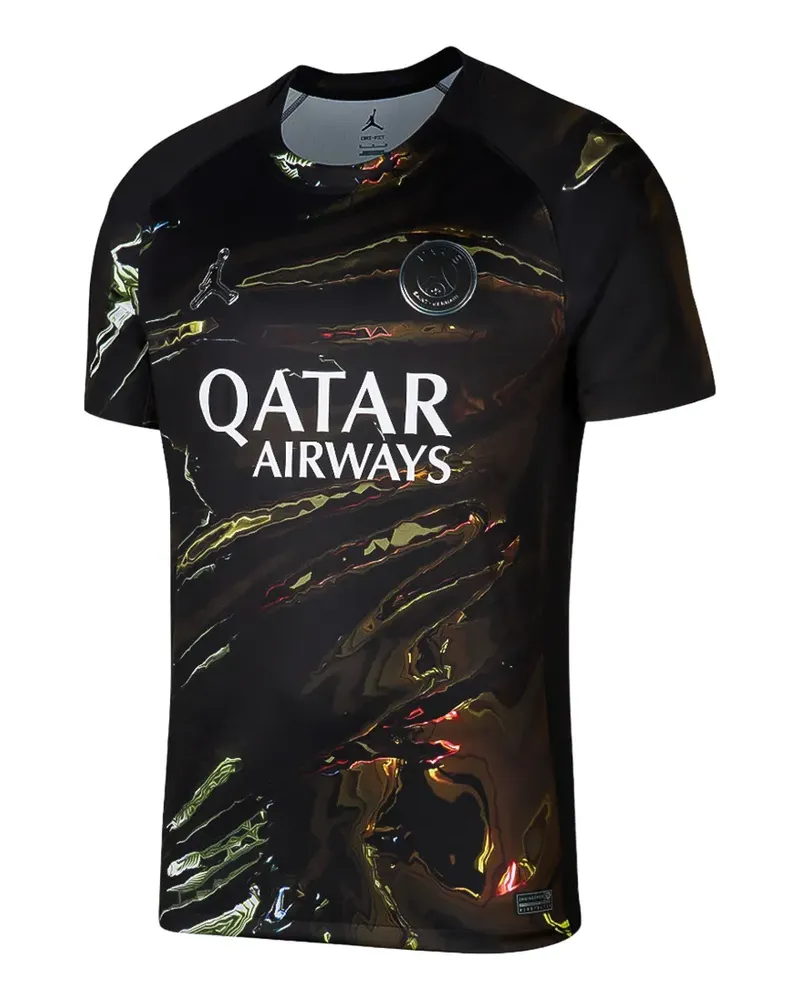 Nike Night Edition Stadium Paris Saint-Germain 2026 Dri-FIT Soccer Replica Trikot - Schwarz Schwarz