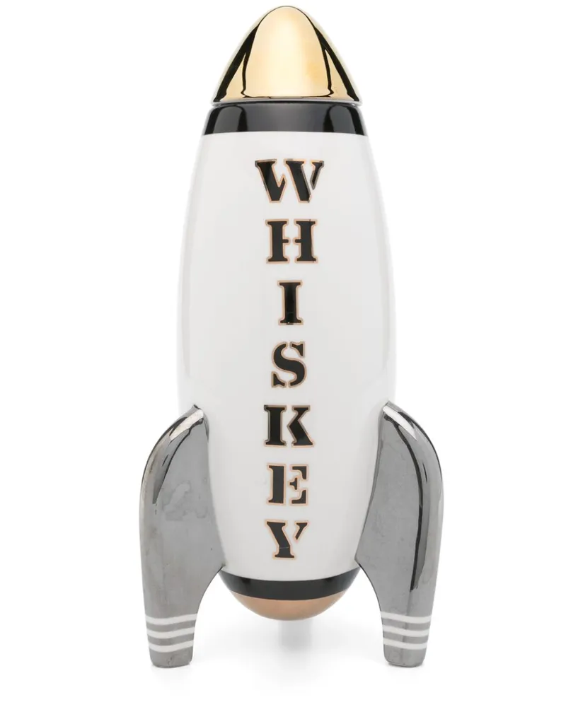 Jonathan Adler Rocket Dekanter - Weiß Weiß