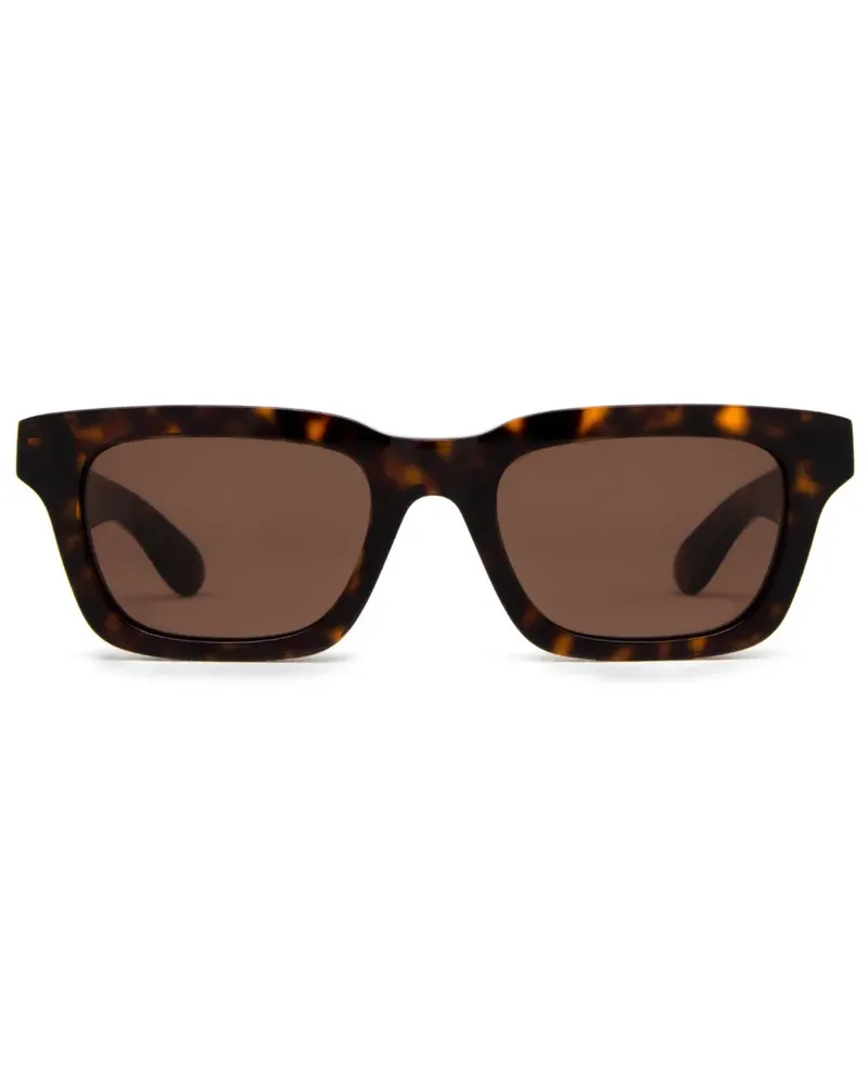 Alexander McQueen AM0392S Sonnenbrille - Braun Braun