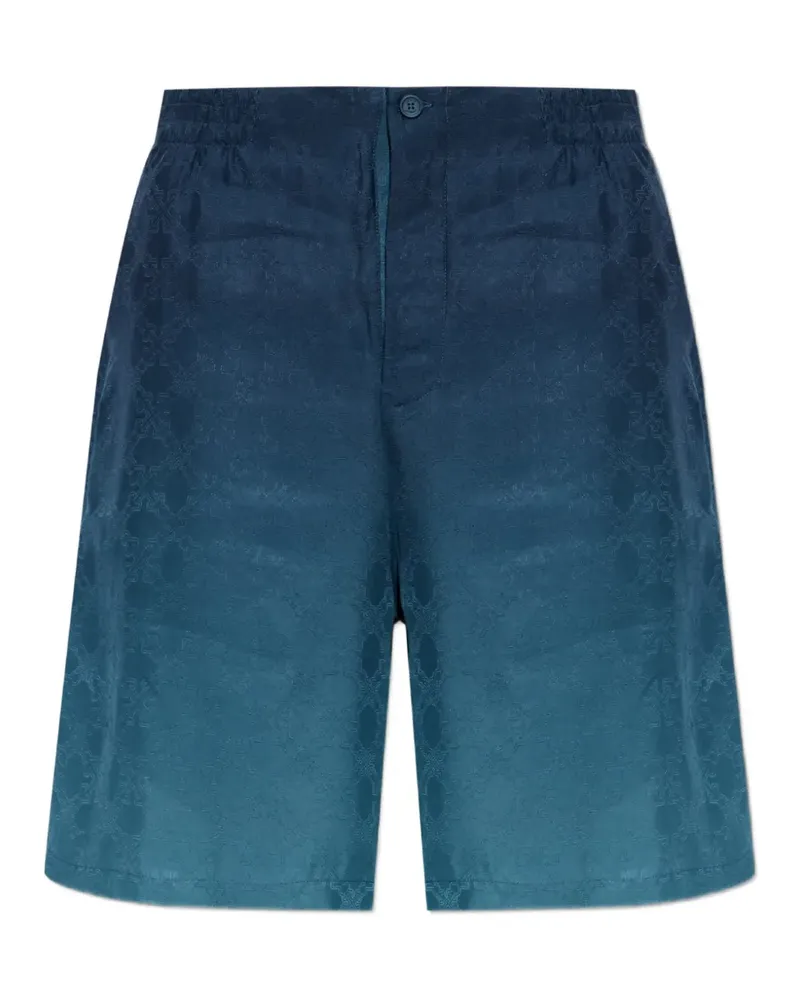 OFF-WHITE Bowlingshorts mit Arrow-Monogramm - Blau Blau