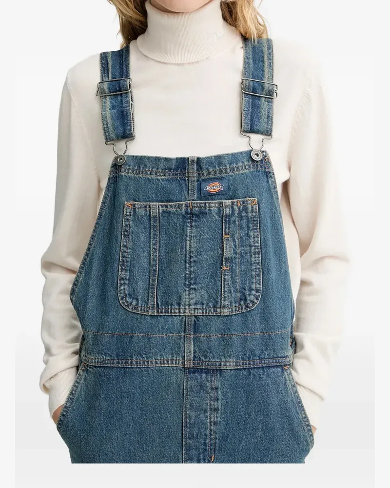 Dickies straight-leg cotton jumpsuit - Blau Blau