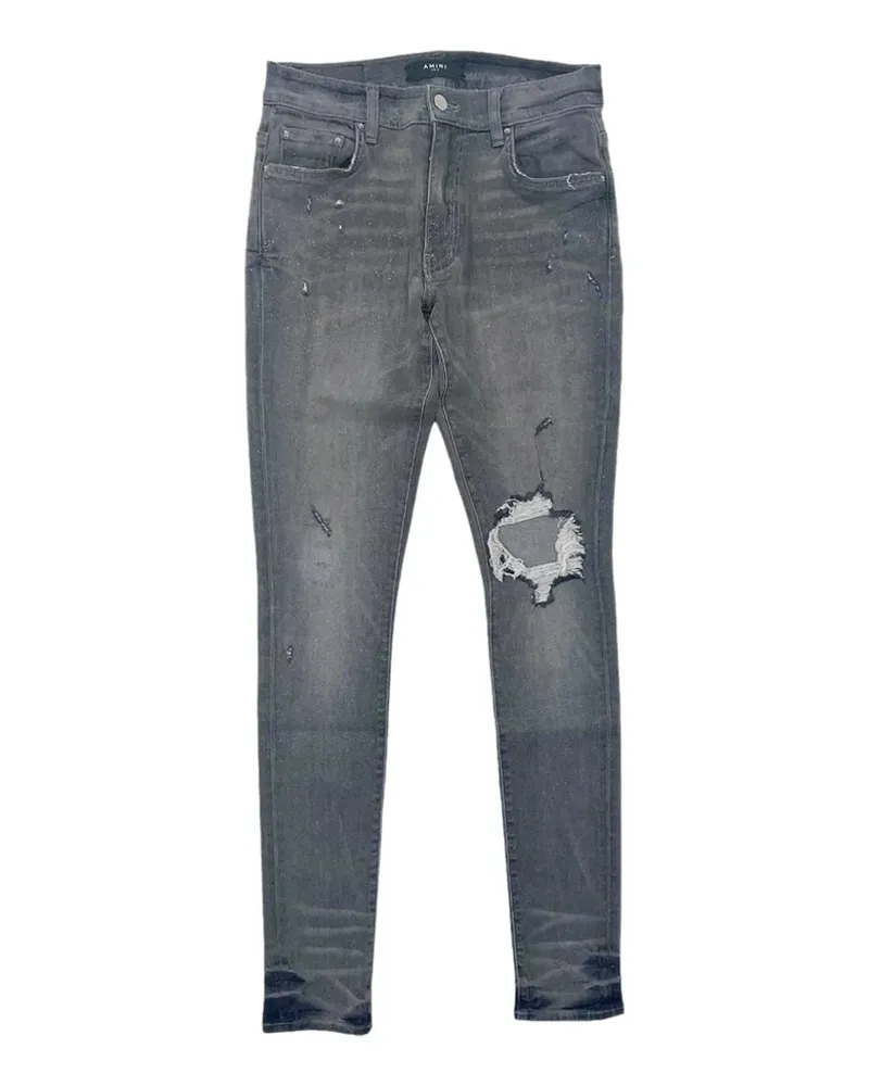 Amiri Broken ripped jeans - Grau Grau
