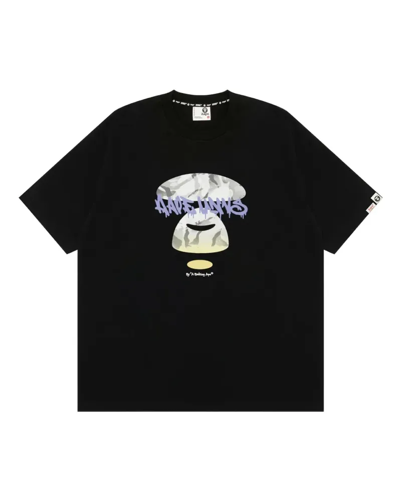 BAPE AAPEUNVS T-Shirt - Schwarz Schwarz