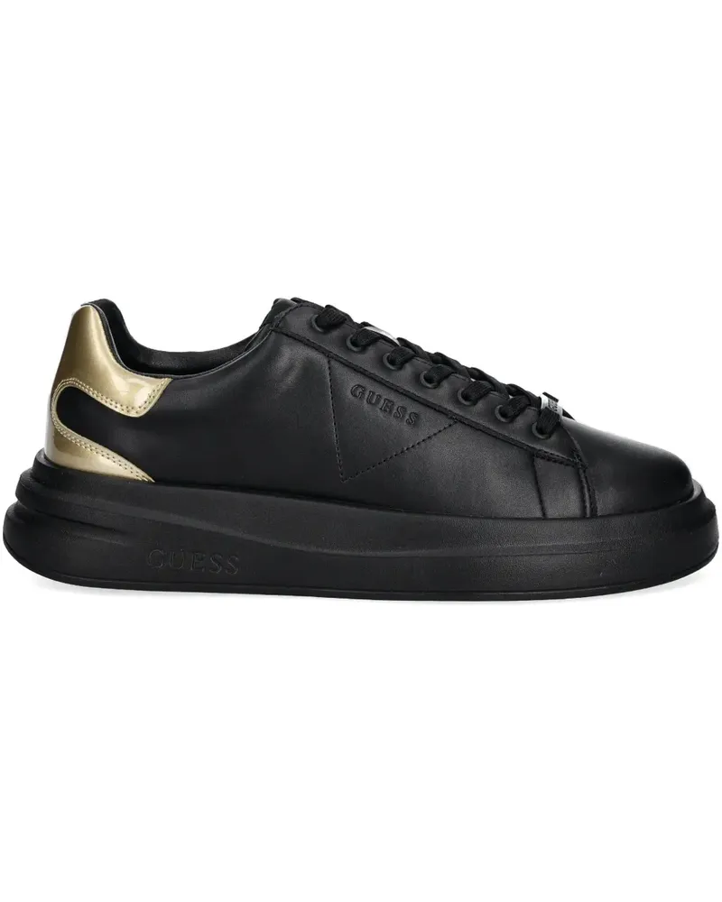 Guess Sneakers mit Einsätzen - Schwarz Schwarz