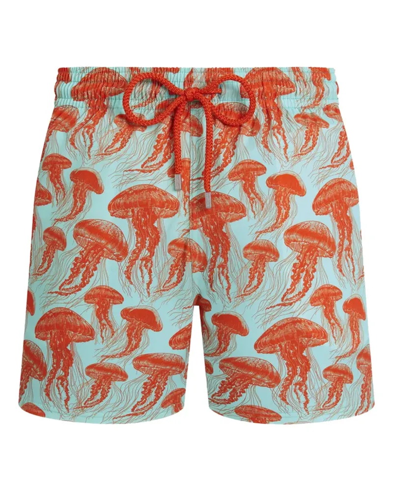 Vilebrequin Badeshorts mit Quallen-Print - Blau Blau
