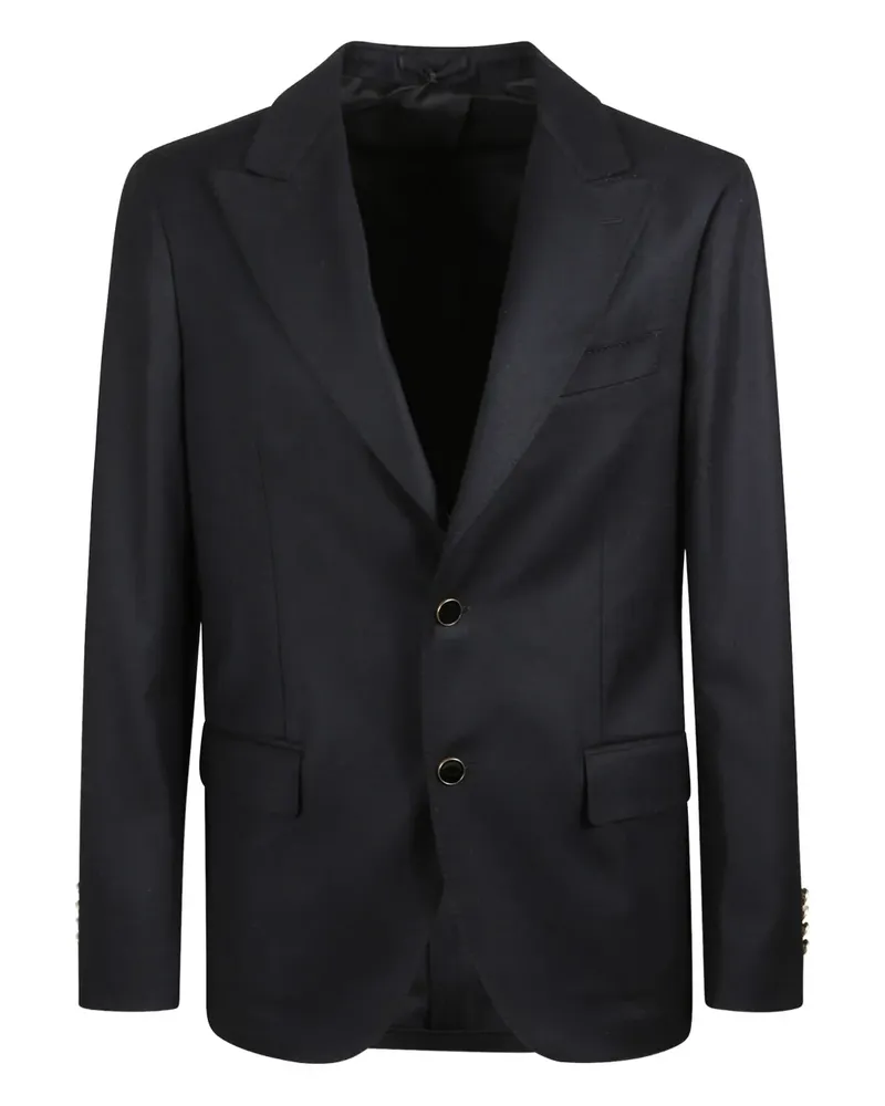 LARDINI long-sleeve blazer - Schwarz Schwarz