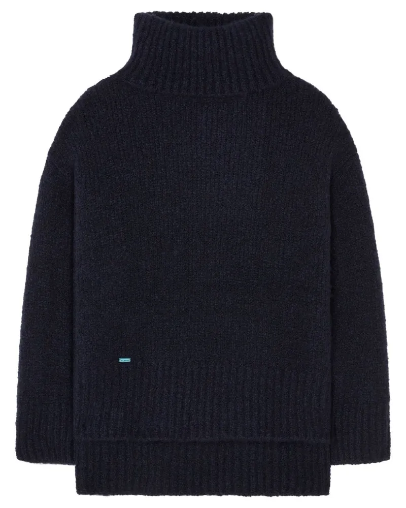 Alanui Pullover mit Logo Blau