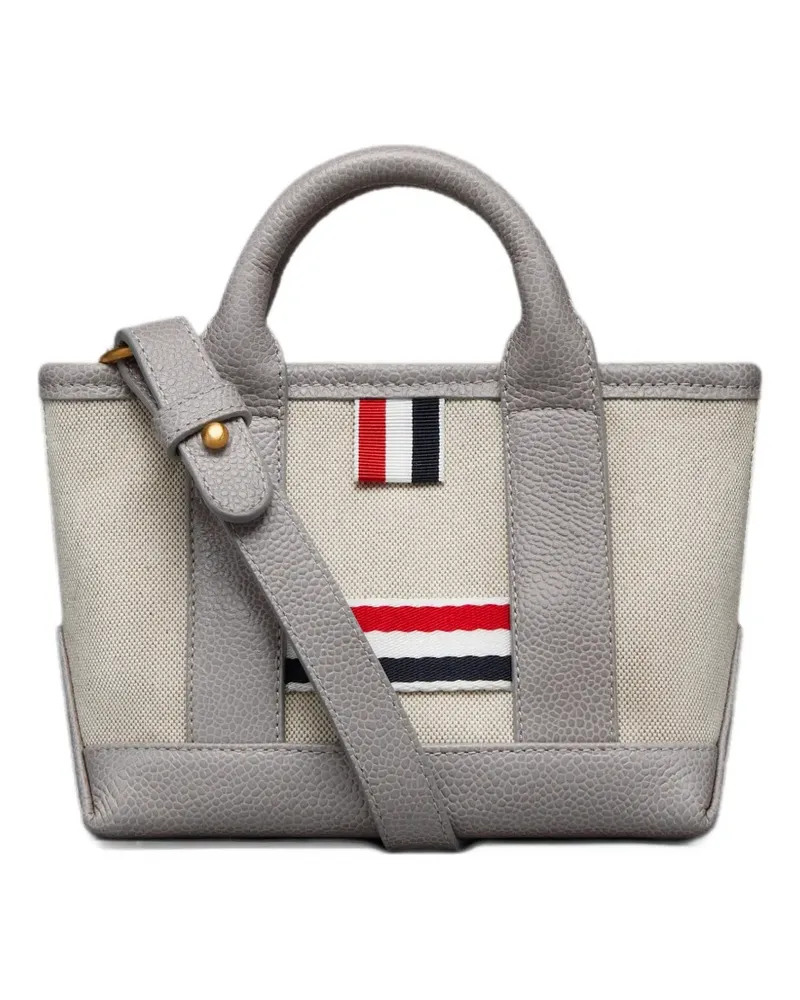 Thom Browne Mini Tool Shopper - Schwarz Schwarz