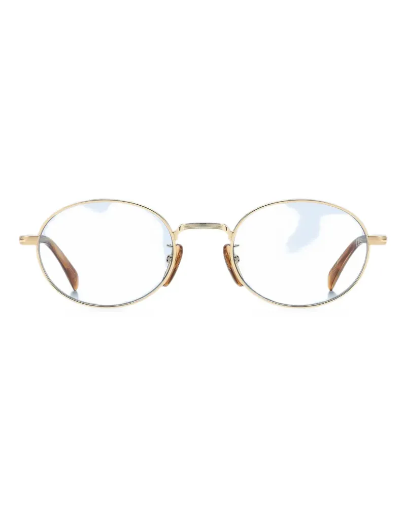 EYEWEAR by DAVID BECKHAM Sonnenbrille mit ovalem Gestell - Gold Gold