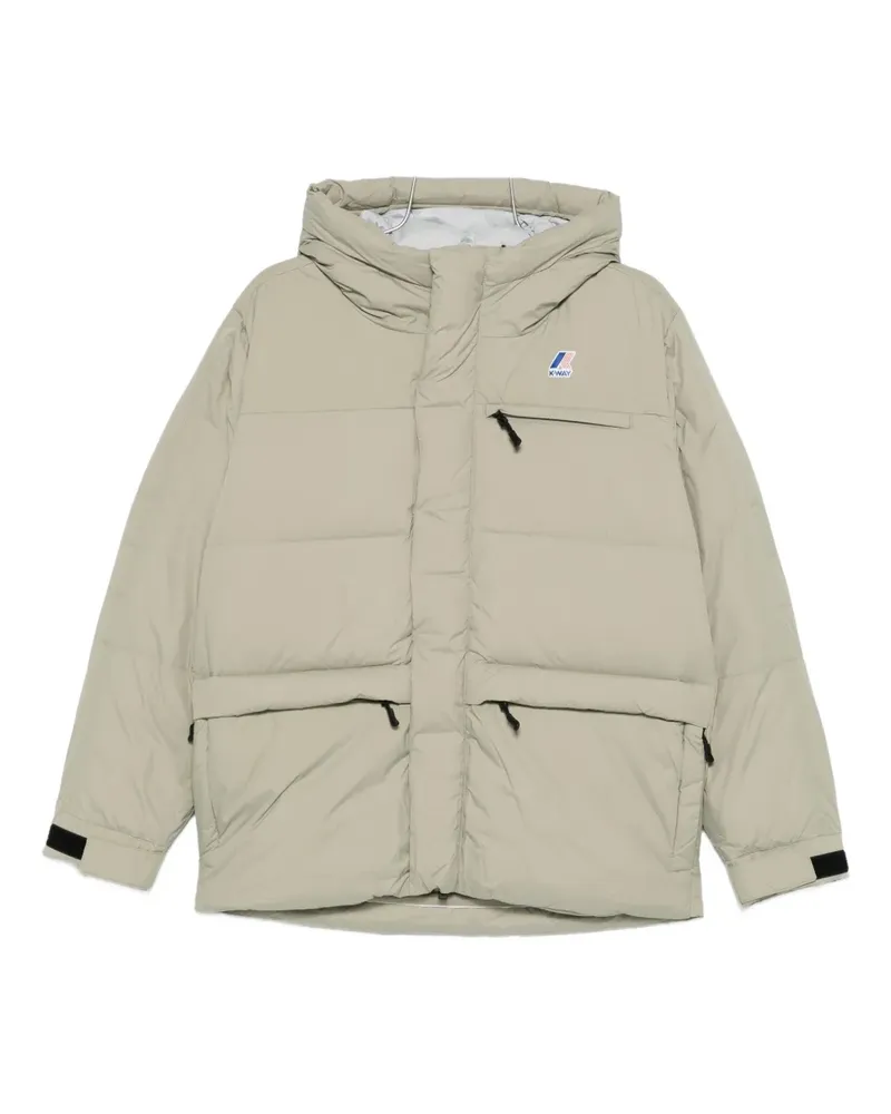 K-Way hooded pocket jacket - Nude Nude