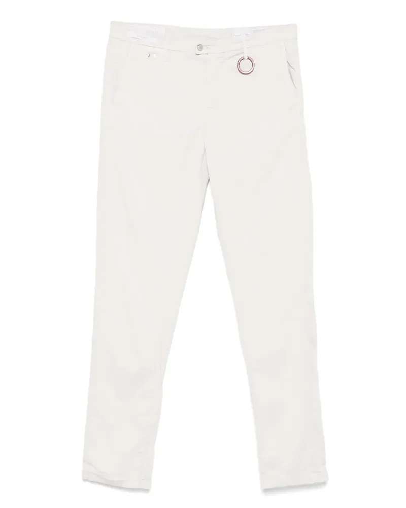 Tramarossa Hose mit Logo-Patch - Nude Nude
