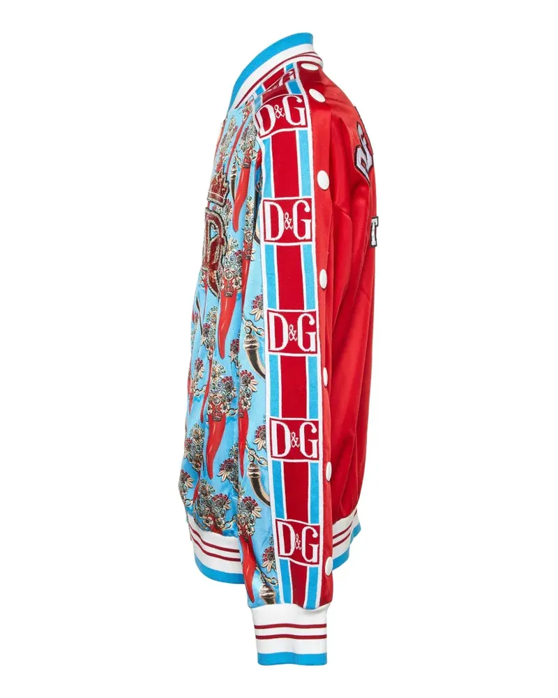 Dolce & Gabbana Sportjacke mit Pfeffer-Print - Rot Rot