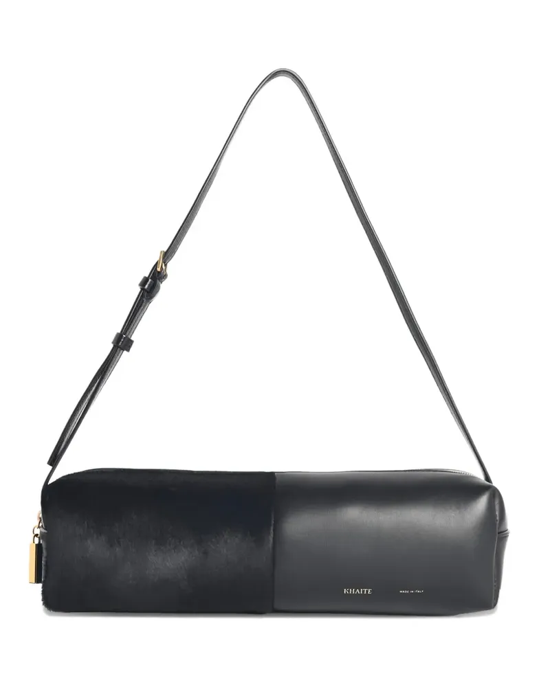 KHAITE Kye leather shoulder bag - Schwarz Schwarz