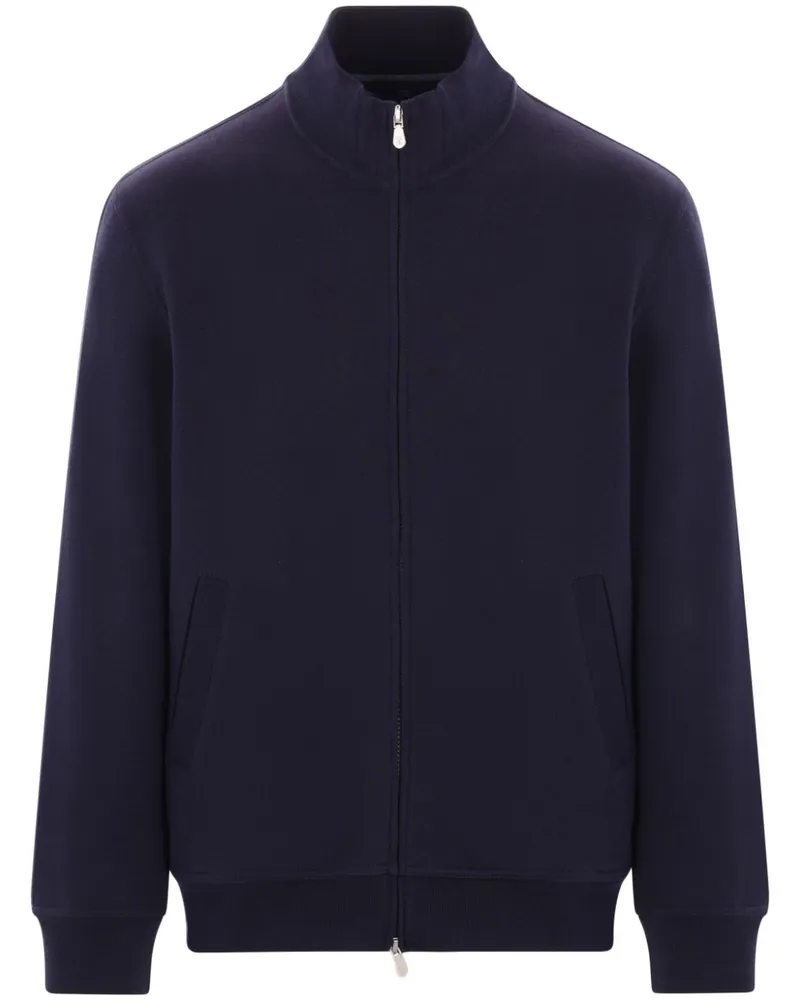 Brunello Cucinelli Sweatshirt mit Reißverschluss - Blau Blau