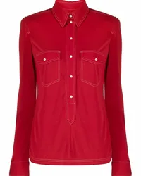 Isabel Marant Letty Hemd Rot