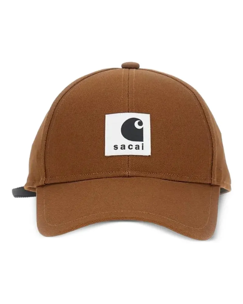 Carhartt WIP x Sacai Hut mit Logo - Braun Braun