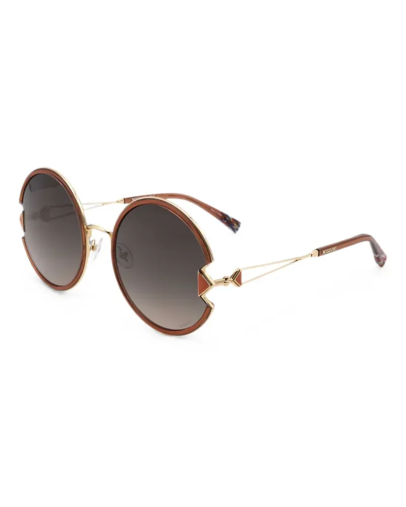 Missoni geometric-frame sunglasses - Braun Braun