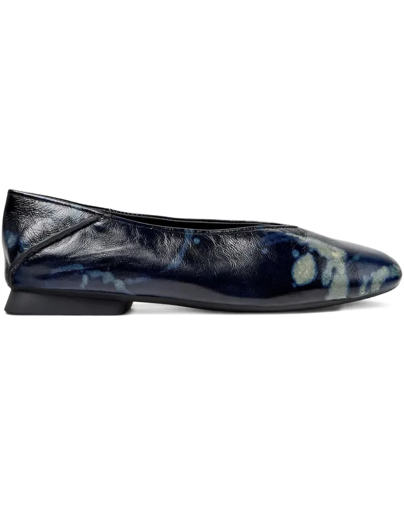 Camper Flache Casi Myra Batik-Pumps - Schwarz Schwarz