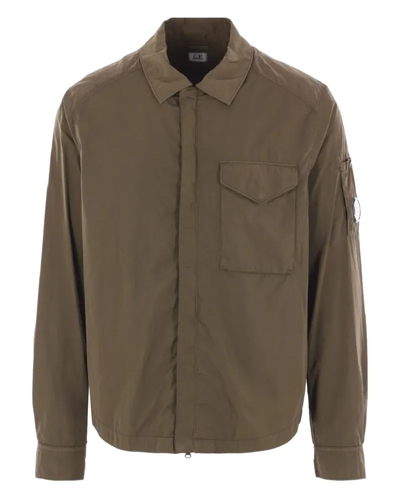 C.P. Company Chrome-R Lens Jacke - Braun Braun